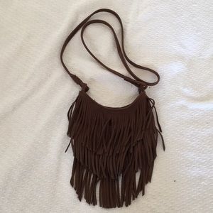 American Eagle Fringe Crossbody Bag